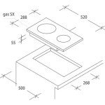 STEKLOKERAMIČNA PLOŠČA CANDY CDH 30 – predstavitvena slika
