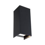 STENSKA VRTNA SVETILKA FLAME LED ANTRACIT 2X2.8W WW – predstavitvena slika