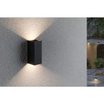 STENSKA VRTNA SVETILKA FLAME LED ANTRACIT 2X2.8W WW – predstavitvena slika