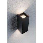 STENSKA VRTNA SVETILKA FLAME LED ANTRACIT 2X2.8W WW – predstavitvena slika