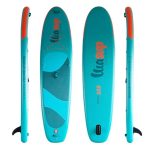 SUP WASUP LITE 112 11.2X32X6 TURKIZ S KAJAK VESLOM IN SEDEŽEM – predstavitvena slika