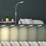 TALNA SVETILKA CCT LED 8W, BELA – predstavitvena slika