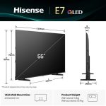 TELEVIZOR HISENSE 55E7Q – predstavitvena slika