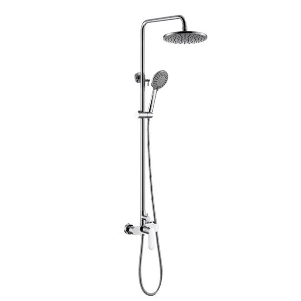 TUŠ SISTEM INTER CERAMIC S TUŠ ROČKO 5 FUNKCIJ KROM TUŠ SISTEM INTER CERAMIC S TUŠ ROČKO 5 FUNKCIJ KROM