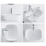 UMIVALNIK INTER CERAMIC NADPULTNI KERAMIČNI ČRN 46X32 – predstavitvena slika