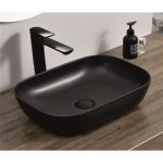 UMIVALNIK INTER CERAMIC NADPULTNI KERAMIČNI ČRN 46X32