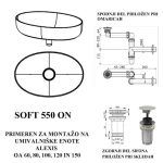 UMIVALNIK KOLPA SAN SOFT 550 KERROCK ON GLOSS – predstavitvena slika
