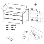 UMIVALNIŠKA ENOTA KOLPA SAN OUN 80 NW NAOMI Z UMIV. – predstavitvena slika