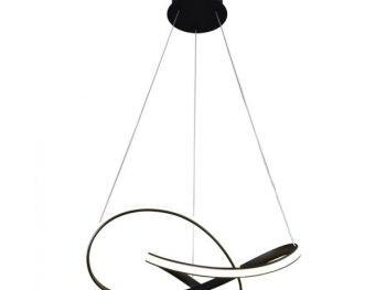 VISEČA SVETILKA MILAGRO CAPPIO ČRNA 36W LED ML6771