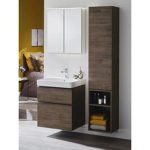 VISOKA OMARICA GEBERIT SELNOVA SQUARE 118X36X30 OREH - HICKORY – predstavitvena slika
