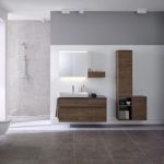 VISOKA OMARICA GEBERIT SELNOVA SQUARE 118X36X30 OREH - HICKORY – predstavitvena slika