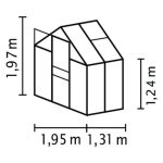 VITAVIA VENUS 2500 HKP 4MM, ČRNA – predstavitvena slika