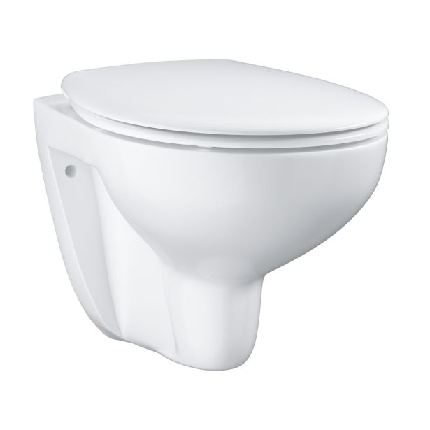 WC ŠKOLJKA, VISEČA GROHE BAU RIMLESS Z DESKO SOFTCLOSE