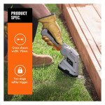 AKUM. ŠKARJE ZA TRAVO,GRM VONHAUS VONEV-2500257 2V1 – predstavitvena slika