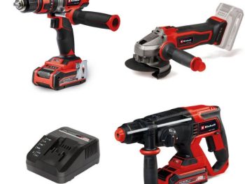 AKUMULATORSKI SET EINHELL TE-TK 18/3 LI CD+AG+HD