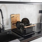 ODCEJALNIK ESTIA 44X32X20 CM ČRN BAMBOO METALLIC – predstavitvena slika