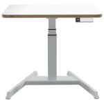 PISALNA DVIŽNA MIZA LEITZ COSY-WOW ERGO 80X60CM BELA ELEKTRIČNA – predstavitvena slika