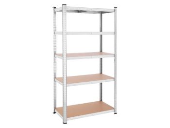 REGAL SONGMICS 200X100X50 CM 5P/175KG GLR050E01 BEŽ-SREBRN