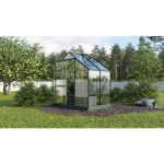 STEKLEN RASTLINJAK VITAVIA PLANET 2500 ESG 3MM, 1,95X1,31 SMARAGDNA - RASTLINJAK+OKVIR ZA TEMELJ – predstavitvena slika