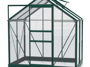 STEKLEN RASTLINJAK VITAVIA PLANET 2500 ESG 3MM, 1,95X1,31 SMARAGDNA - RASTLINJAK+OKVIR ZA TEMELJ