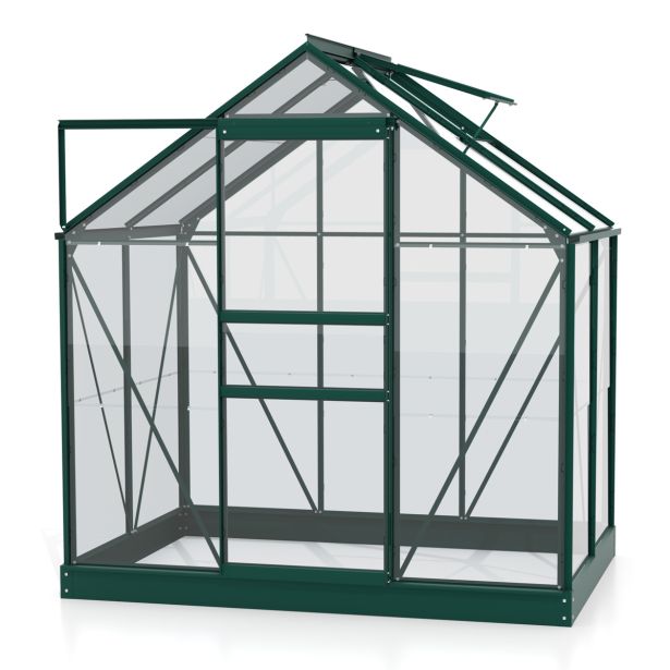 STEKLEN RASTLINJAK VITAVIA PLANET 2500 ESG 3MM, 1,95X1,31 SMARAGDNA - RASTLINJAK+OKVIR ZA TEMELJ STEKLEN RASTLINJAK VITAVIA PLANET 2500 ESG 3MM, 1,95X1,31 SMARAGDNA - RASTLINJAK+OKVIR ZA TEMELJ