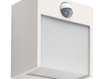 STENSKA VRTNA SVETILKA RABALUX BALIMO SENZOR BELA 12W