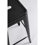 Barski stol MINNESOTA H76 črna je narejen iz kovine. Material: - Kovina Barva: - Črna Dimenzije: širina: 42.5cm globina: 42.5cm višina: 76cm