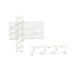 Dnevni regal LUXUR 1 - slika 9