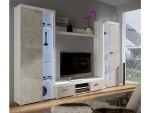 Dnevni regal RUBA 2 XL je moderno oblikovan in elegantnega videza. Dnevni regal je izdelan v EU. Dimenzije dnevnega regala so 300 cm x 190 cm x 40,2 cm Barva: