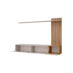 Dnevni regal SOLE je modernega dizajna. Kombinacija preprostega in privlačnega dizajna se bo podal v vsak prostor. Narejen je iz kvalitetne iverne plošče.