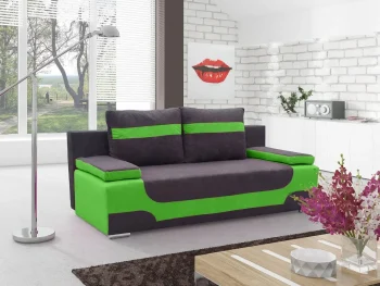 Dvosed ARENA 1 je izdelana iz kakovostnih materialov. V prostor prinaša eleganco in svežino, ki jo je mogoče še nadgraditi z veliko izbiro barvnih