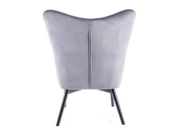 Fotelj KIARA, je eleganten in zelo udoben kos pohištva, ki je primeren za vsak prostor. Narejen je iz žametne tkanine, kar zagotavlja prijetno sedenje