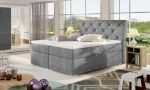Boxspring postelja Bali je narejena iz Bonell vzmetnice visoke 20 cm in robustnega okvirja. Zgoraj in spodaj je obdana s prožno plastjo pene T25 debeline 4cm.