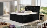 Boxspring postelja Bali je narejena iz Bonell vzmetnice visoke 20 cm in robustnega okvirja. Zgoraj in spodaj je obdana s prožno plastjo pene T25 debeline 4cm.