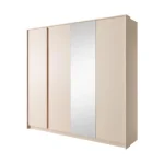 Garderobna omara DAŠA, je eleganten kos pohištva, ki popestri vaš prostor. Narejena je iz odličnih materialov v barvi beige. Možnost je nakupa LED