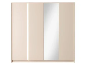 Garderobna omara DAŠA, je eleganten kos pohištva, ki popestri vaš prostor. Narejena je iz odličnih materialov v barvi beige. Možnost je nakupa LED