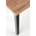 Jedilna miza KOBI je narejena iz furnirja. Je vsestransko uporabna lesena miza, za katero lahko sedijo do štiri osebe. Dimenzije: - D: 120 x G: 68 x V: 77 cm