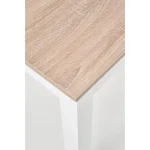 Jedilna miza ZAVI sonoma je narejena iz kakovostnih materialov. Je sodobna, elegantna in stabilna. Dimenzije: - D: 120 x G: 68 x V: 76 cm Material: -