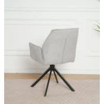 Jedilni stol NELI je eleganten in praktičen kos pohištva. Stol je oblečen v blago, kar doprinese eleganco v vsak prostor. Stol ima naslon za roke za večje