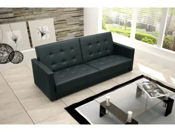 Kavč ASTORIA je klasičen in eleganten kavč. Raztegljiv je v spalno pozicijo z vzmetenjem Bonell, ki je zelo udobno za spanje. Material: - Umetno usnje /