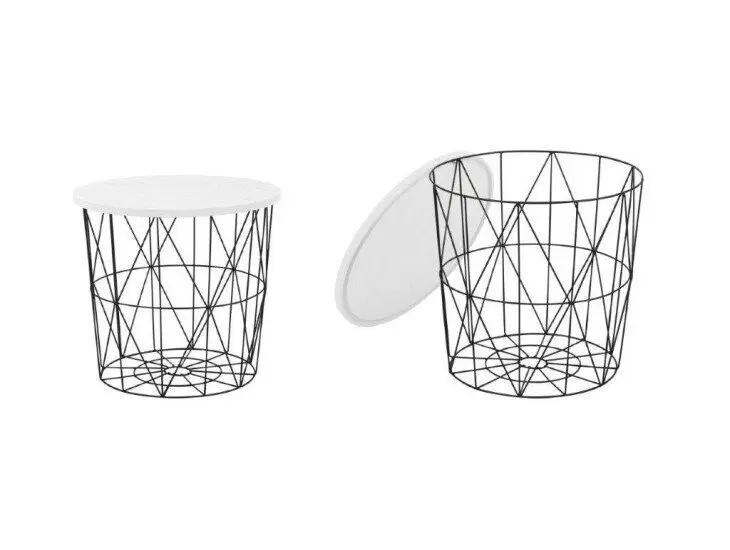 Klubska miza TENERIFI Moderna klubska mizica TENERIFI, narejena iz kovine, furnirja in laminirane mizne plošče. Dobavljiva je v paleti različnih barv. Klubska mizica Tenerifi je