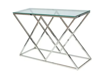 Klubska mizica ZEN 120 x 78 vas bo navdušila. Narejena je iz kromiranega ogrodja. Mizna plošča je iz kaljenega stekla. Barva: - krom Dimenzije: -