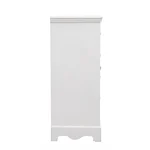 Komoda BLANC 1A-4C je narejena iz MDF-ja, ima zaključek bele mat barve. Ročaji so iz polismole. Material: - MDF - Polismola Barva: - Bela mat Dimenzije: