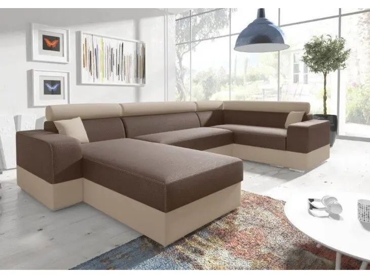 Kotna sedežna garnitura INFY SUPER Kotna sedežna garnitura INFY SUPER je primerna za vsako dnevno sobo. Garnitura z velikim spalnim delom, se raztegne z delfin mehanizmom. Opremljena je kar z