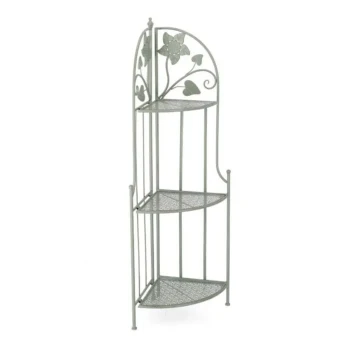 Kotna zložljiva vrtna omara 3P HARRIET je popolen kos pohištva za vašo okolico. S svojo eleganco popestri vsak prostor. Narejena je iz kovine in je