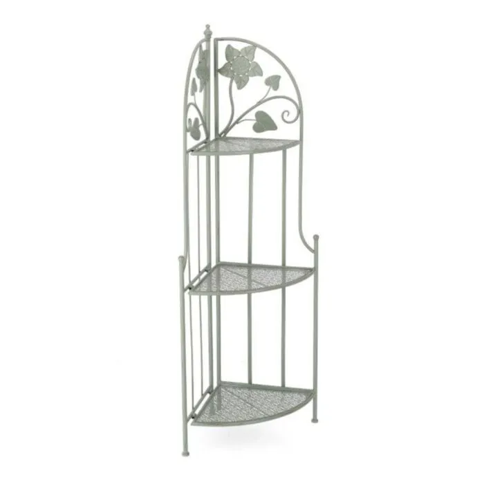 Kotna zložljiva vrtna omara 3P HARRIET je popolen kos pohištva za vašo okolico. S svojo eleganco popestri vsak prostor. Narejena je iz kovine in je