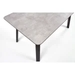 Moderna miza HALI bo poživela vsako kuhinjo. Miza je kvalitetna ter stabilna. Barva: - beton/črna Dimenzije: -širina: 160cm -globina: 90cm -višina: