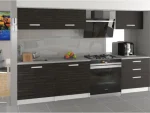 Moderno oblikovan in kvaliteten kuhinjski blok RABAT 180. Dobavljiv je v dveh barvah kuhinjskih elementov. Debelina kuhinjskega pulta je 3cm. Možnost je