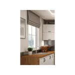 Kuhinjski blok STIL 1- 265 x 300 x 180 cm je dobavljiva v beli barvi. Debelina delovnega pulta je 38 mm. Fronte kuhinje imajo MDF rob. Kuhinja je izdelana iz
