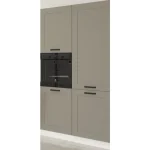 Kuhinjski blok TAJA 210 x 350 cm je dobavljiva v taupe barvi. Debelina delovnega pulta je 38 mm. Fronte kuhinje imajo MDF rob. Kuhinja je izdelana iz